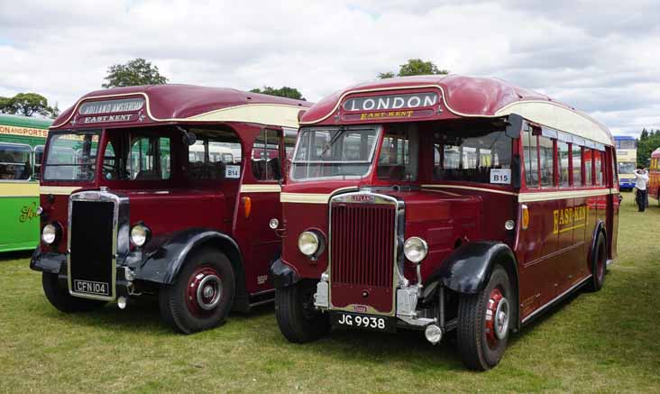 East Kent Leyland Tiger Park Royal PS1 CFN104 and TS8 JG9938